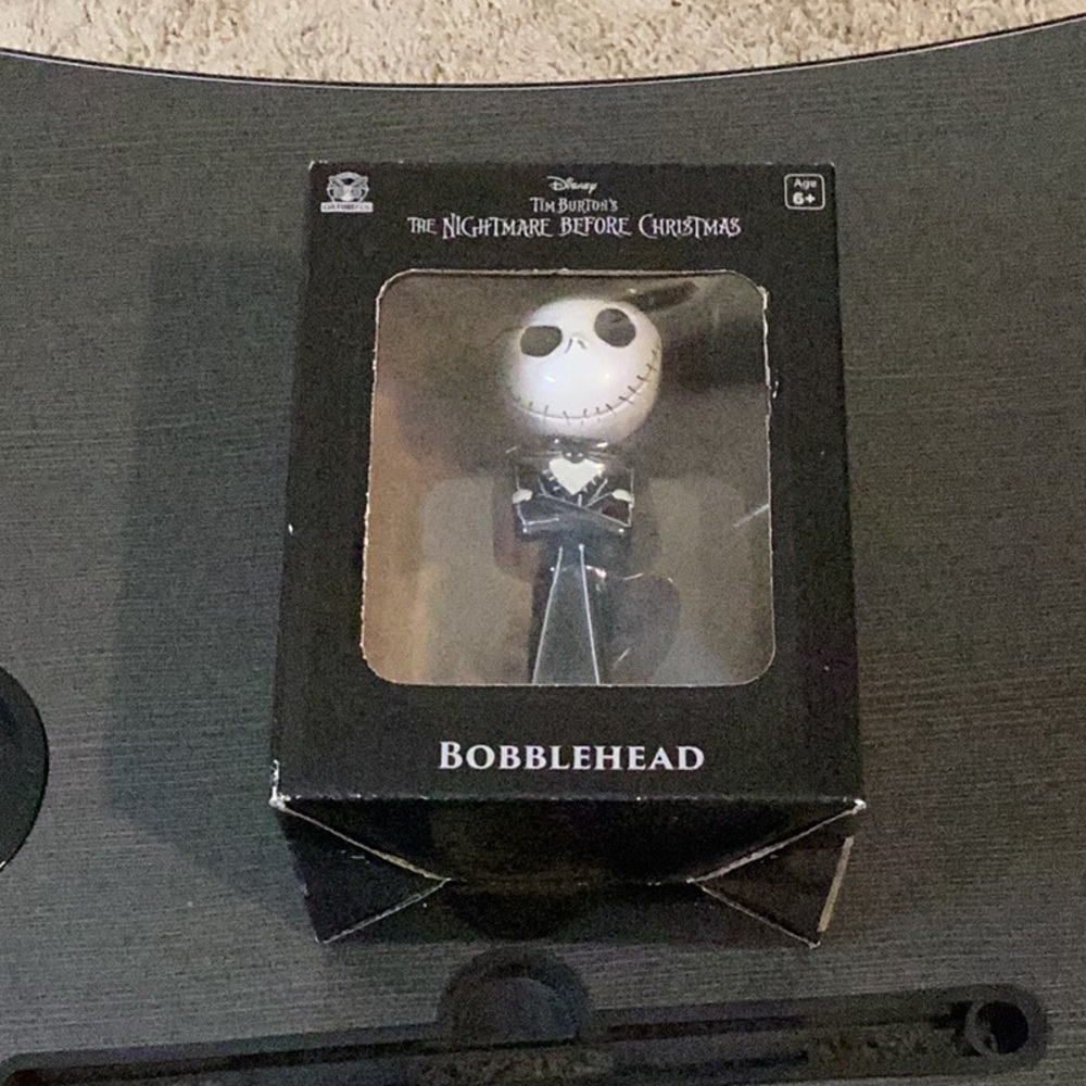 NIB Tim Burton’s the nightmare before Christmas Jack Skellington  Bobblehead